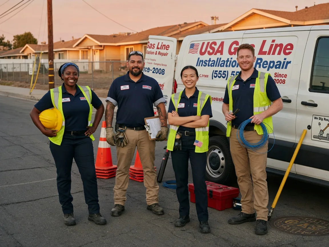 Gas Line Installation company in New Vienna, IA
